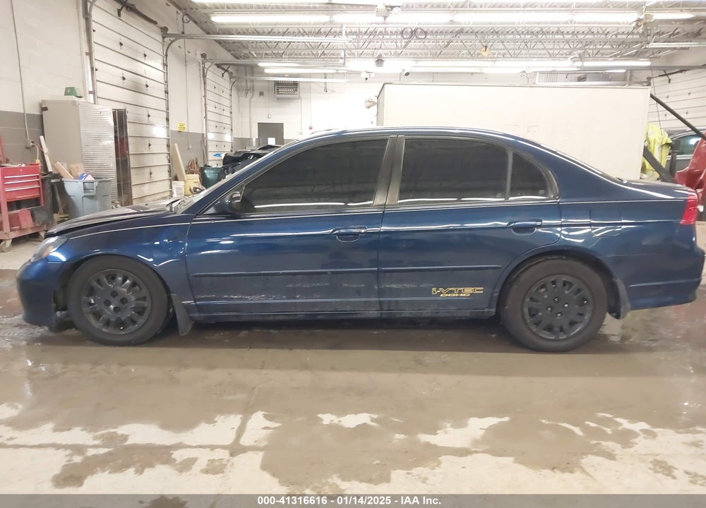 2004 HONDA CIVIC LX VIN: 2HGES16574H587275