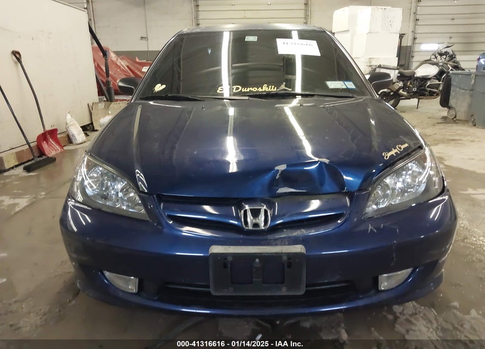 2004 HONDA CIVIC LX VIN: 2HGES16574H587275