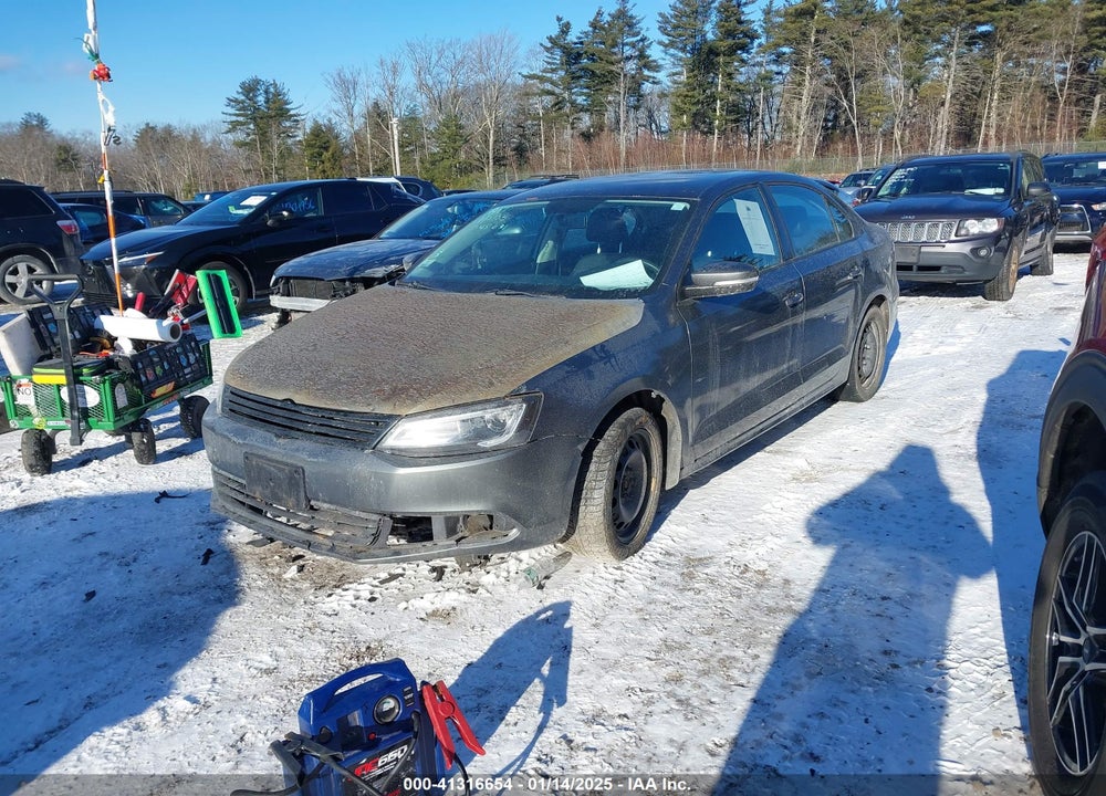 2012 VOLKSWAGEN JETTA 2.5L SE VIN: 3VWDP7AJXCM345631