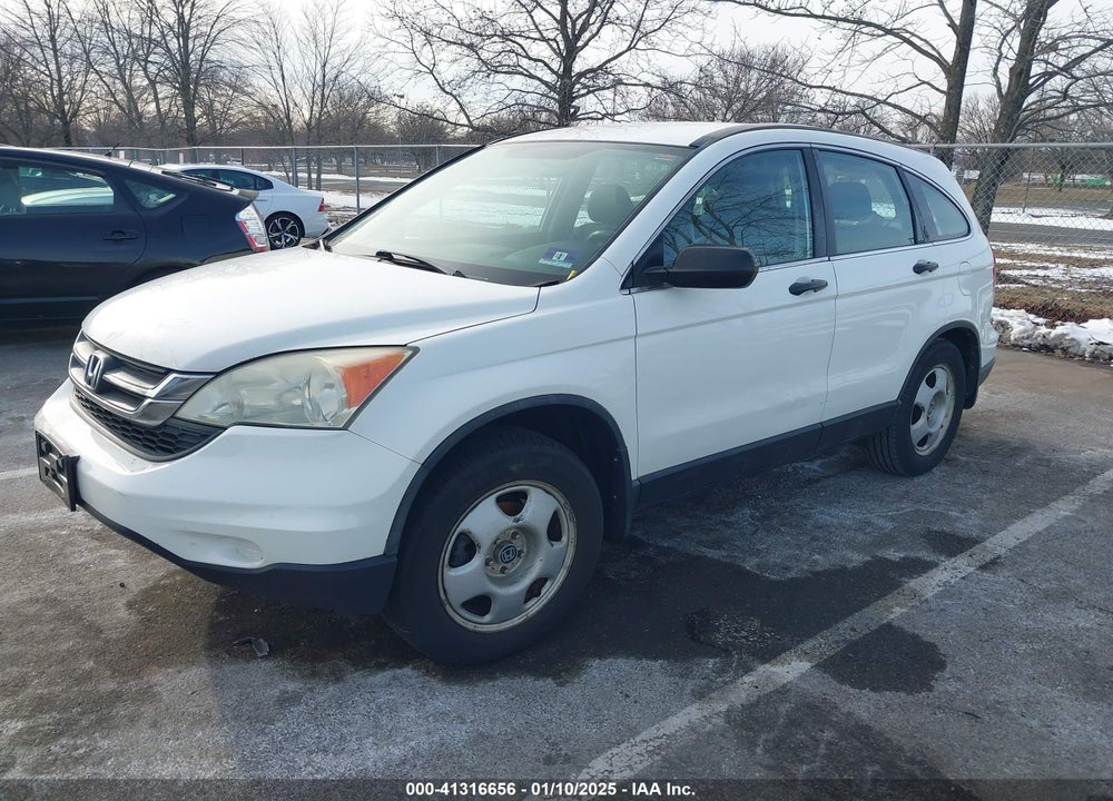 2010 HONDA CR-V LX VIN: 5J6RE4H33AL028173