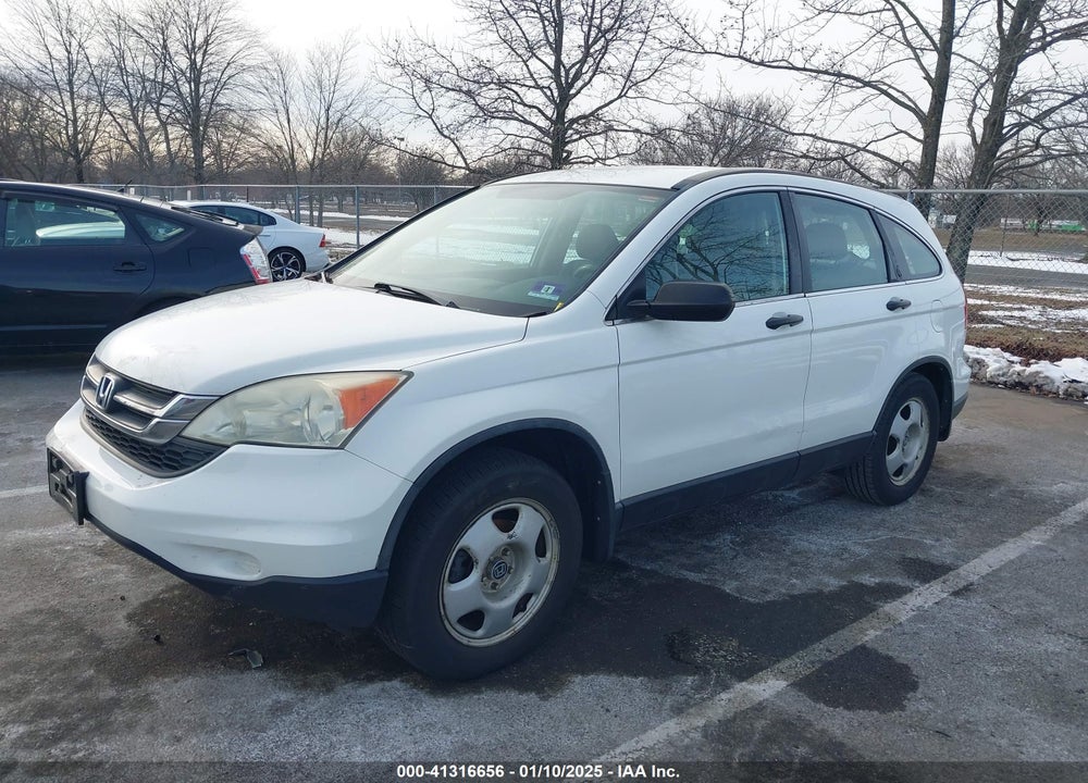 2010 HONDA CR-V LX VIN: 5J6RE4H33AL028173