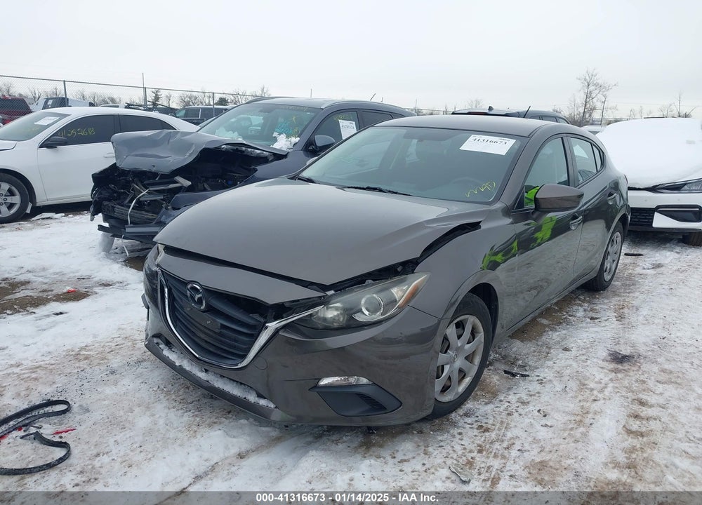 2014 MAZDA 3 I SPORT VIN: JM1BM1K79E1191240