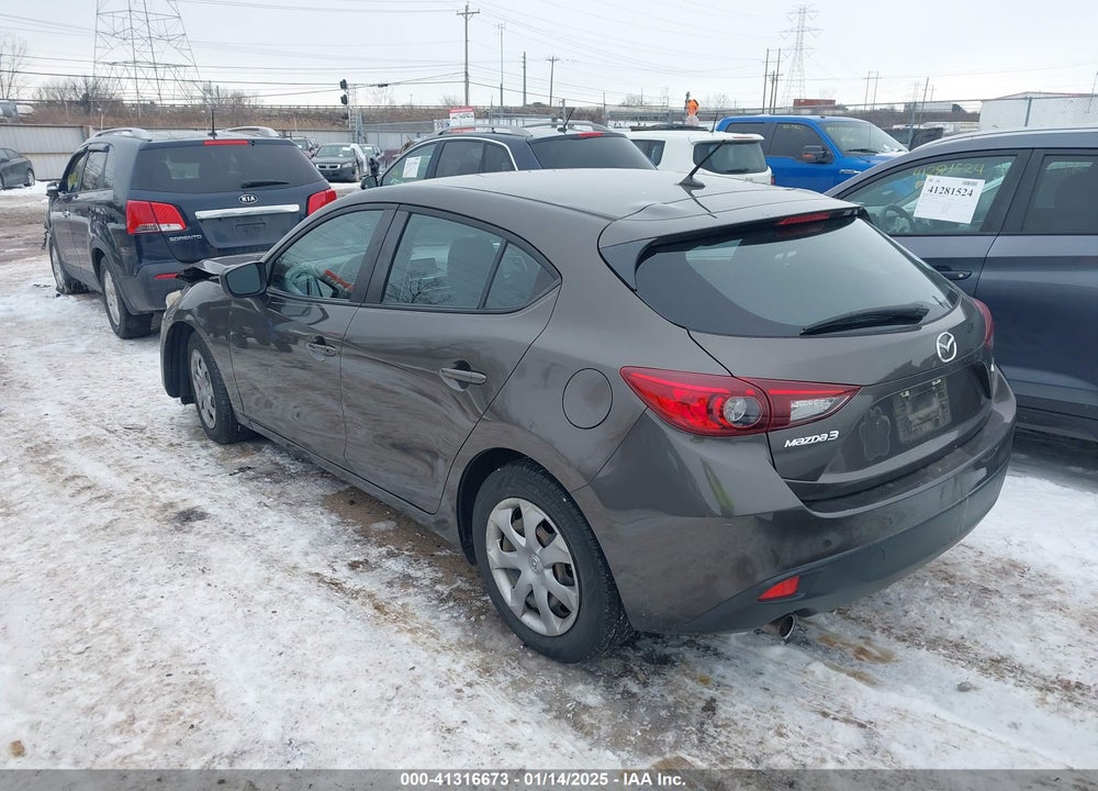 2014 MAZDA 3 I SPORT VIN: JM1BM1K79E1191240