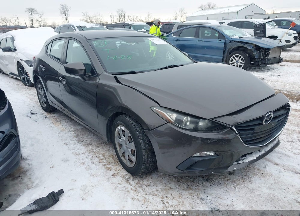 2014 MAZDA 3 I SPORT VIN: JM1BM1K79E1191240