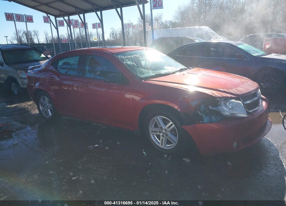 2009 DODGE AVENGER SXT VIN: 1B3LC56BX9N546249