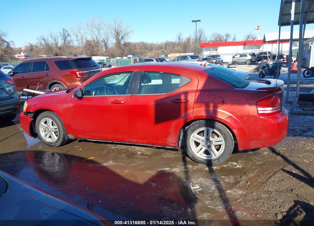 2009 DODGE AVENGER SXT VIN: 1B3LC56BX9N546249