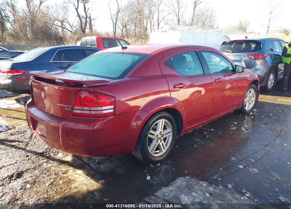 2009 DODGE AVENGER SXT VIN: 1B3LC56BX9N546249