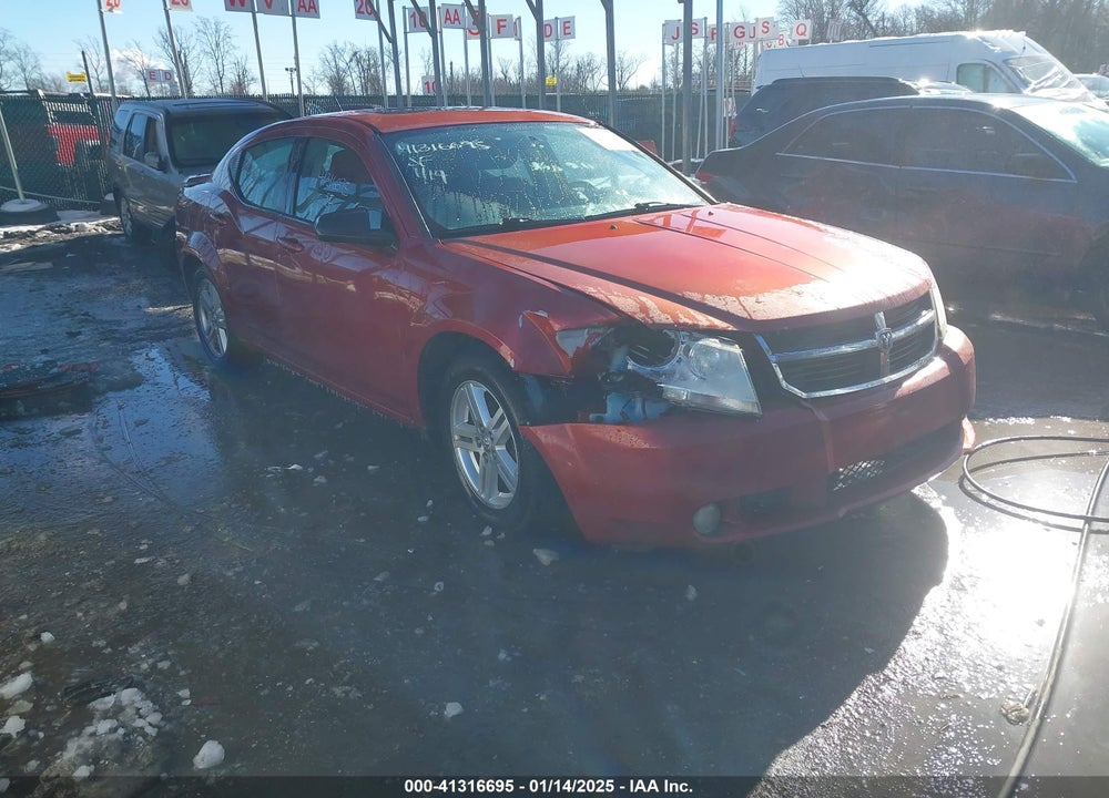 2009 DODGE AVENGER SXT VIN: 1B3LC56BX9N546249