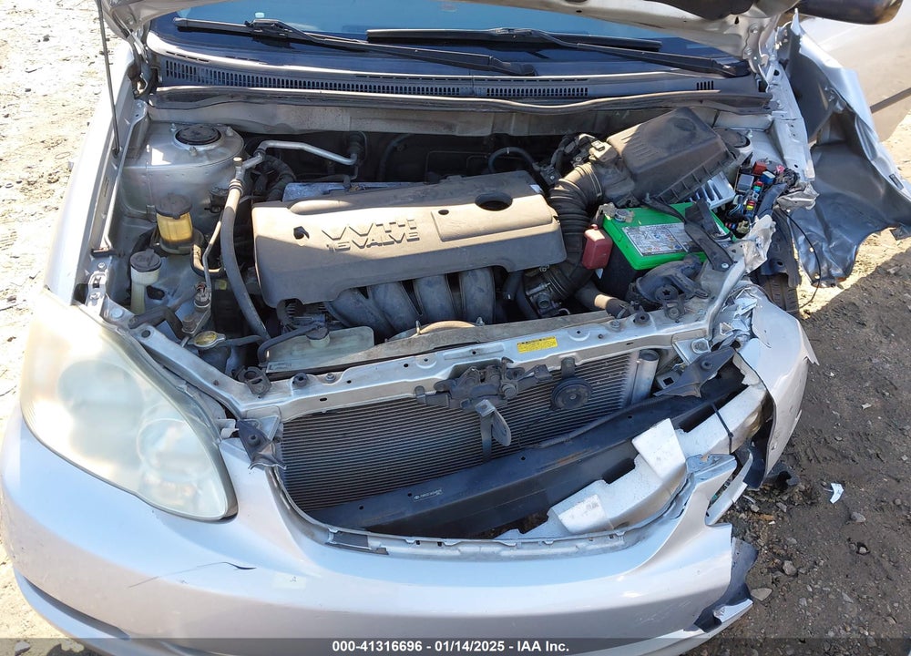 2006 TOYOTA COROLLA VIN: JTDBR32E360068598