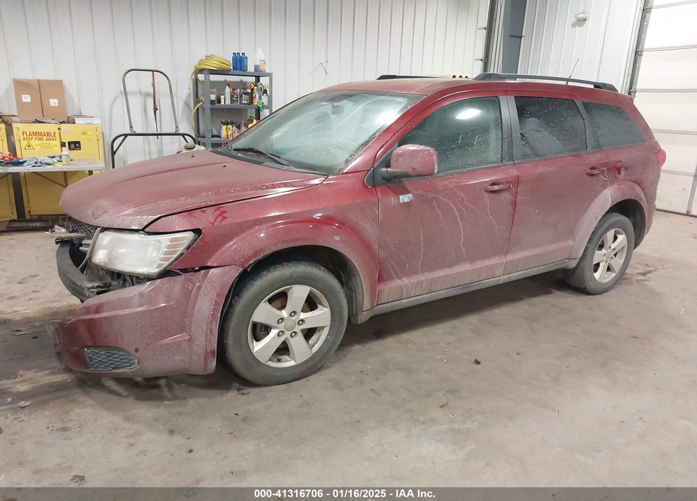2011 DODGE JOURNEY VIN: 3D4PH1FG3BT503466