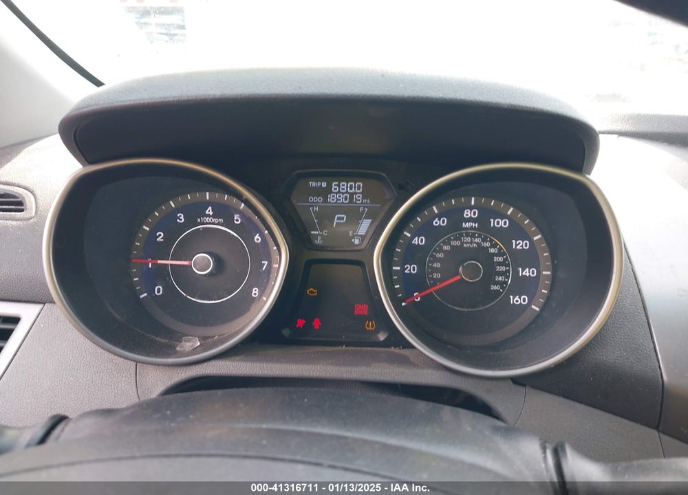 2011 HYUNDAI ELANTRA VIN: 5NPDH4AEXBH021133