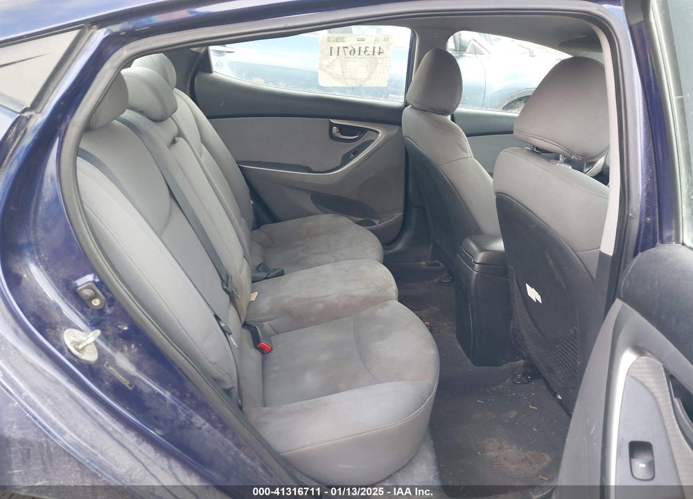 2011 HYUNDAI ELANTRA VIN: 5NPDH4AEXBH021133