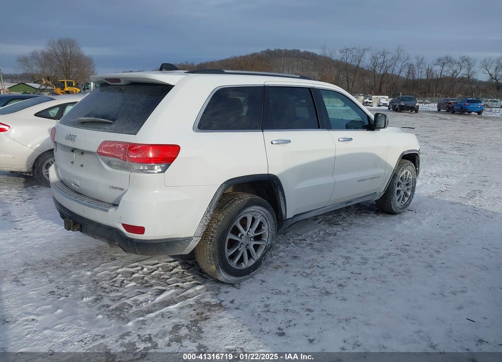 2014 JEEP GRAND CHEROKEE LIMITED VIN: 1C4RJFBG7EC478620