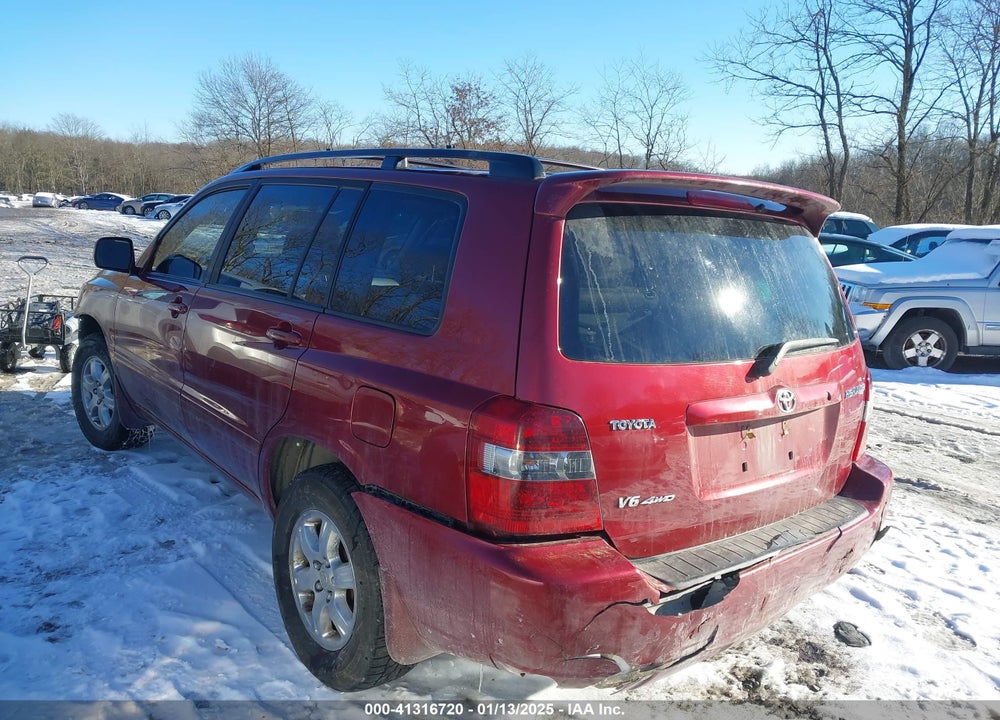 2007 TOYOTA HIGHLANDER V6 VIN: JTEHP21A770203457