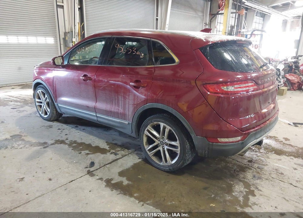 2016 LINCOLN MKC RESERVE VIN: 5LMCJ3D92GUJ04358