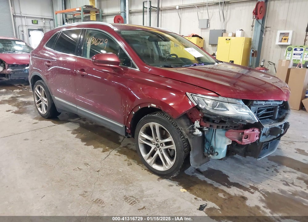 2016 LINCOLN MKC RESERVE VIN: 5LMCJ3D92GUJ04358
