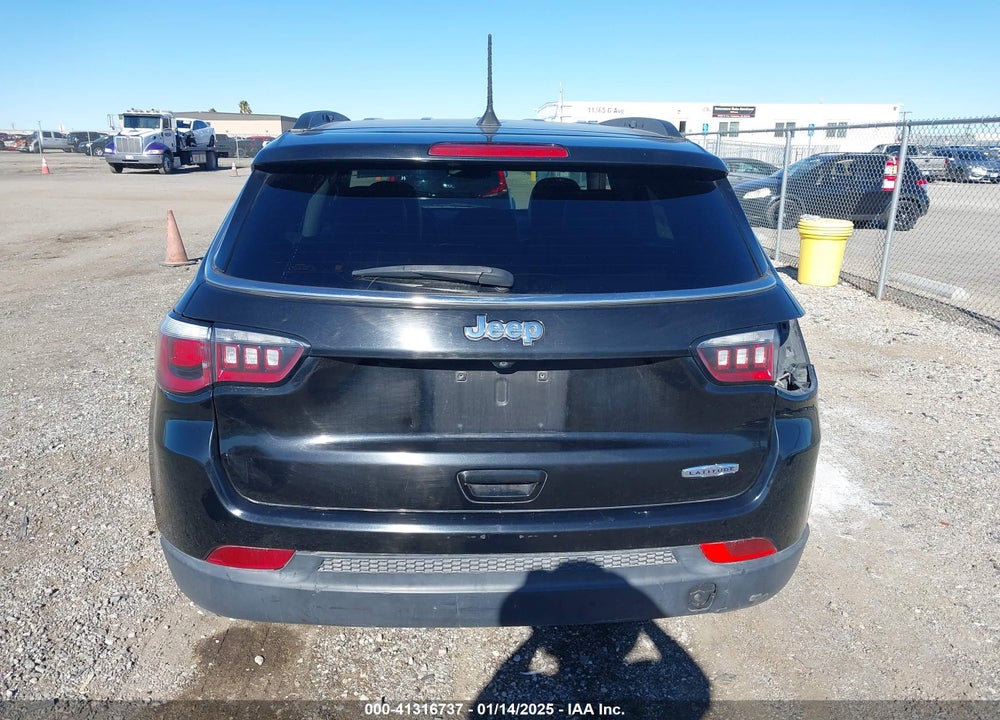 2018 JEEP COMPASS LATITUDE FWD VIN: 3C4NJCBB6JT503152