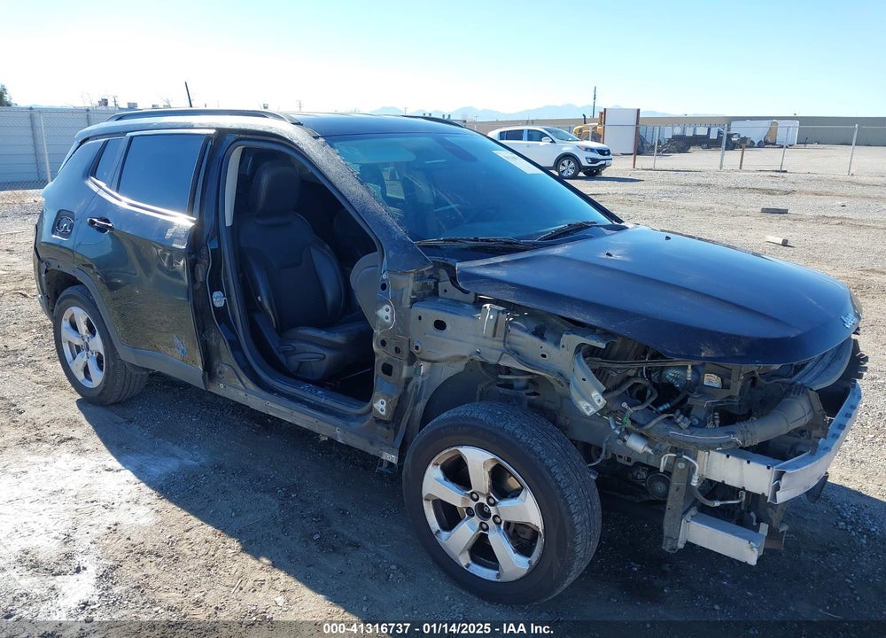 2018 JEEP COMPASS LATITUDE FWD VIN: 3C4NJCBB6JT503152