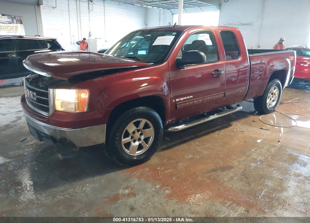 2008 GMC SIERRA 1500 SLE1 VIN: 1GTEK19J78Z123318