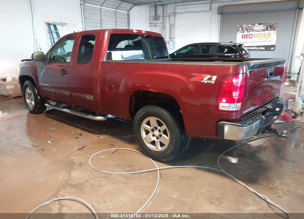 2008 GMC SIERRA 1500 SLE1 VIN: 1GTEK19J78Z123318