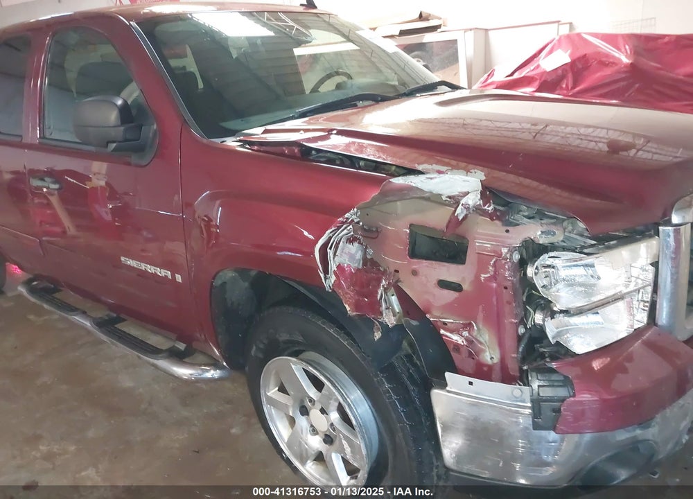 2008 GMC SIERRA 1500 SLE1 VIN: 1GTEK19J78Z123318