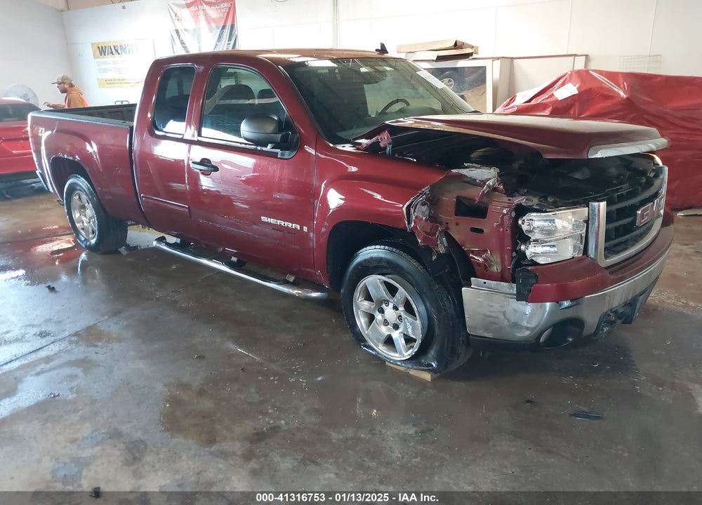2008 GMC SIERRA 1500 SLE1 VIN: 1GTEK19J78Z123318