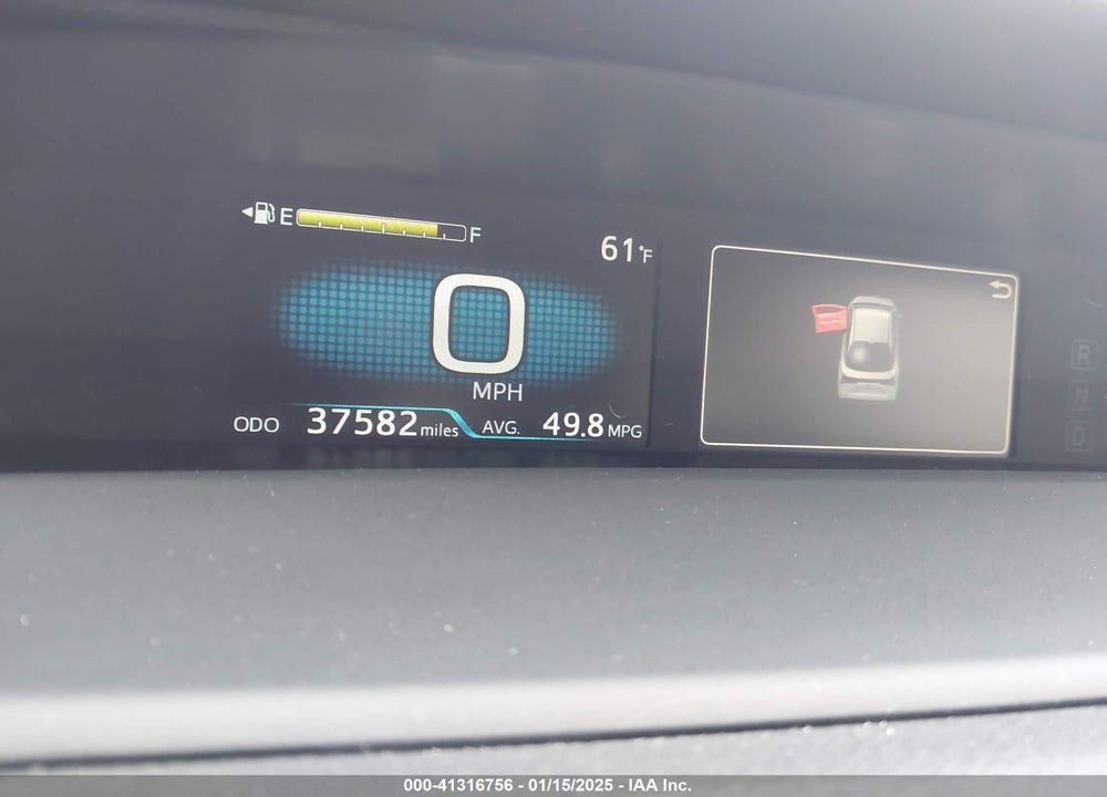 2021 TOYOTA PRIUS VIN: JTDKAMFU2M3145651