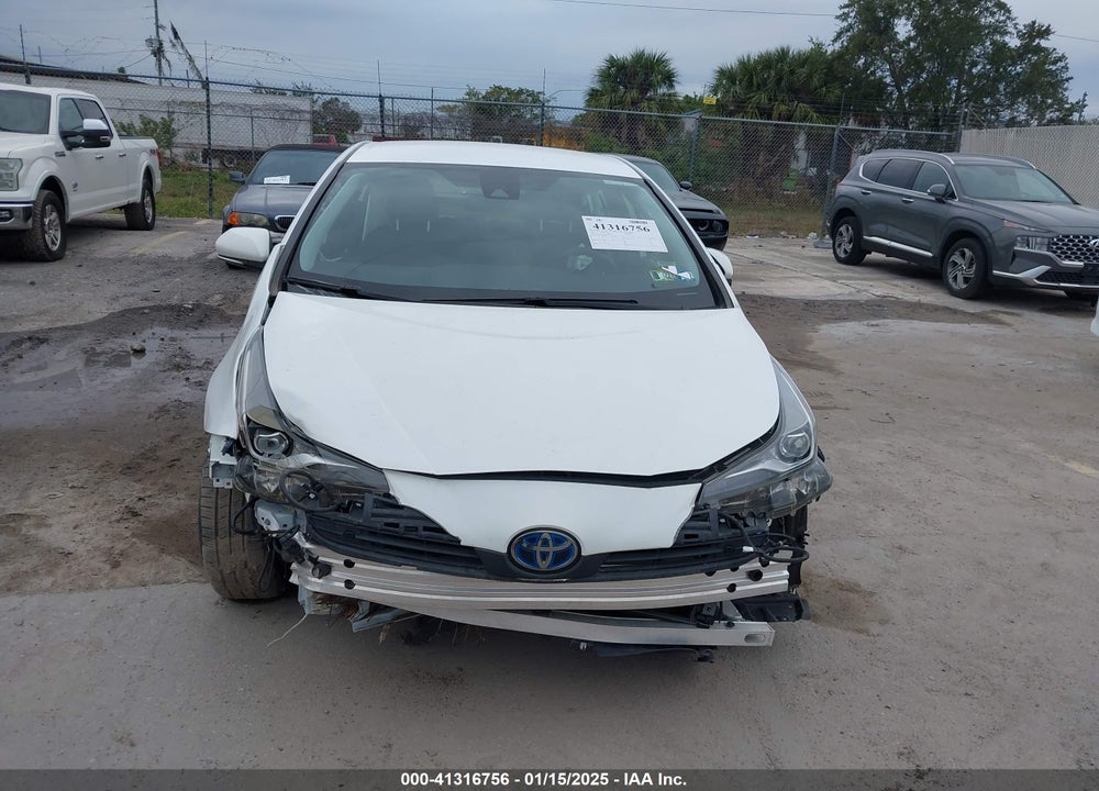 2021 TOYOTA PRIUS VIN: JTDKAMFU2M3145651