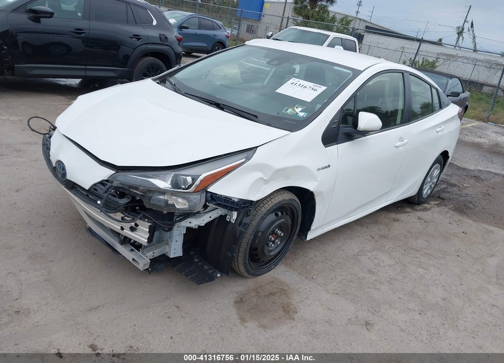 2021 TOYOTA PRIUS VIN: JTDKAMFU2M3145651