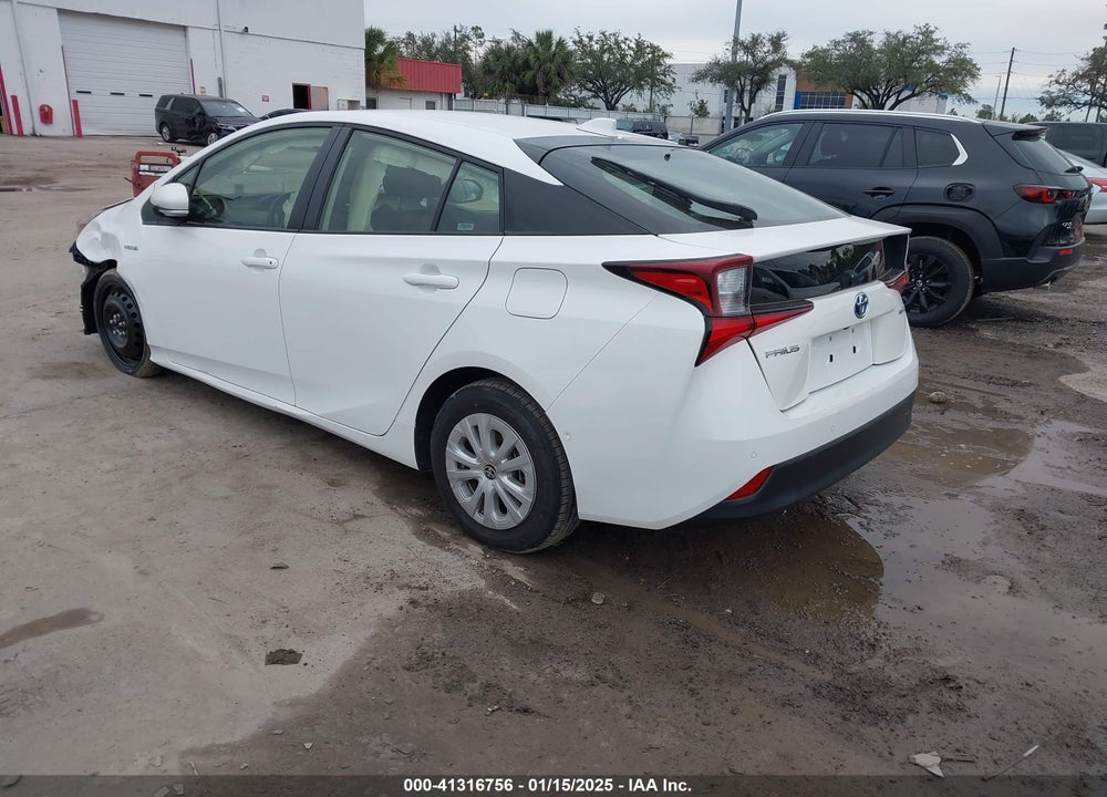 2021 TOYOTA PRIUS VIN: JTDKAMFU2M3145651
