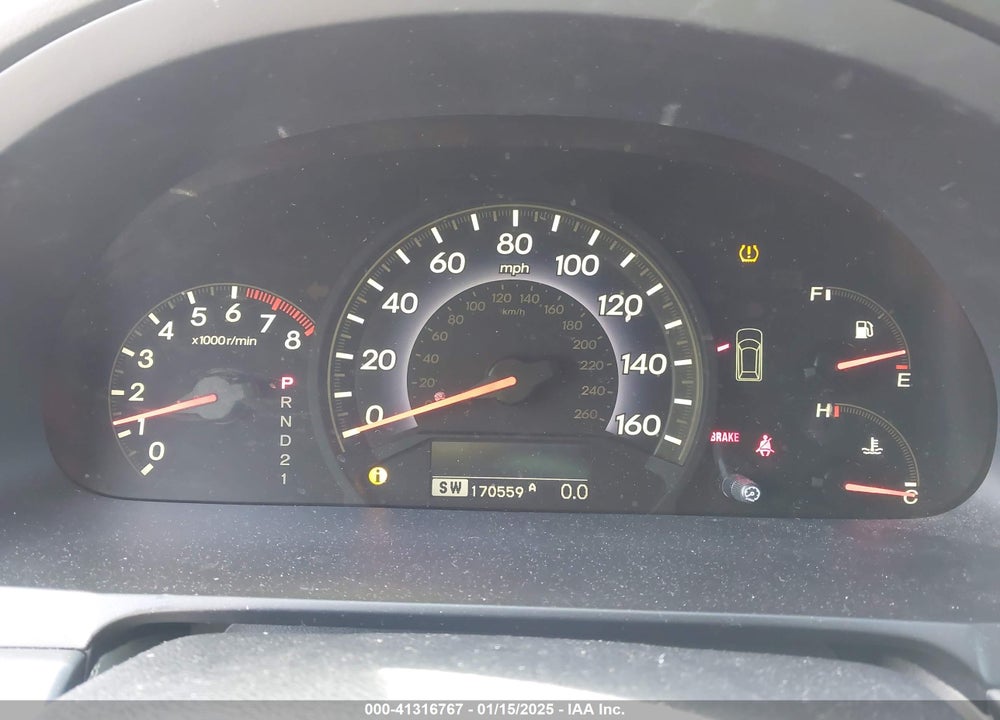 2006 HONDA ODYSSEY TOURING VIN: 5FNRL38866B114489