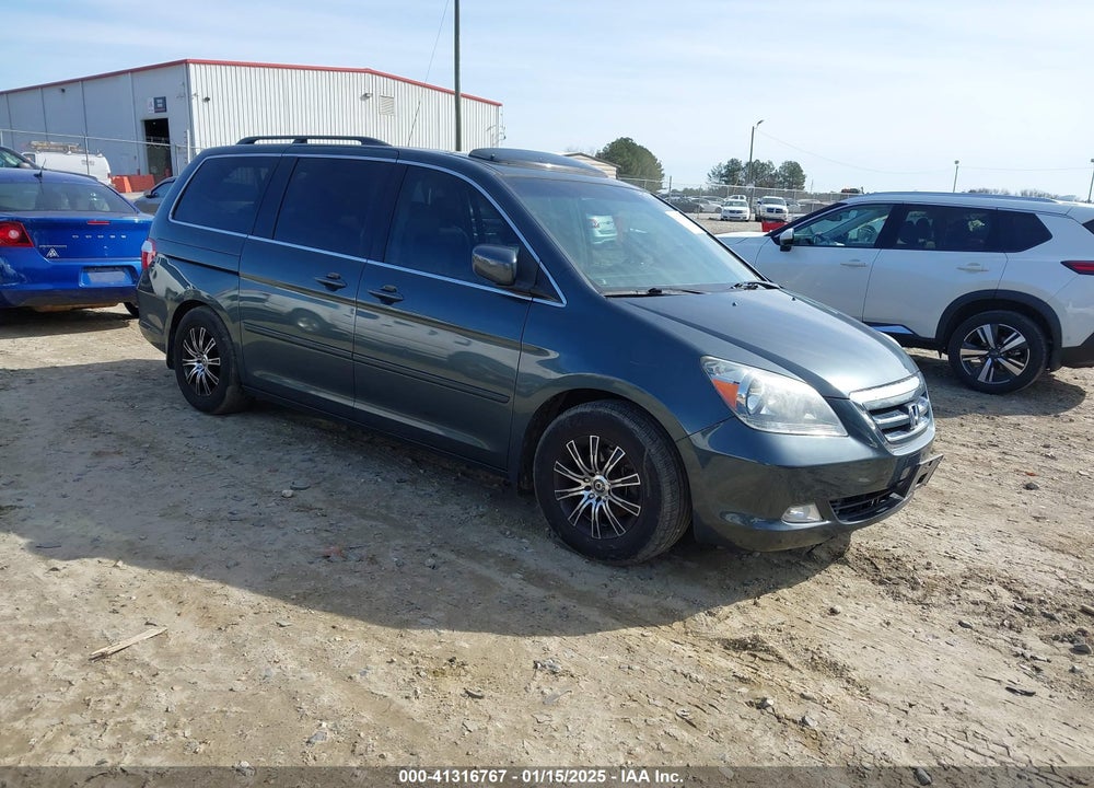 2006 HONDA ODYSSEY TOURING VIN: 5FNRL38866B114489