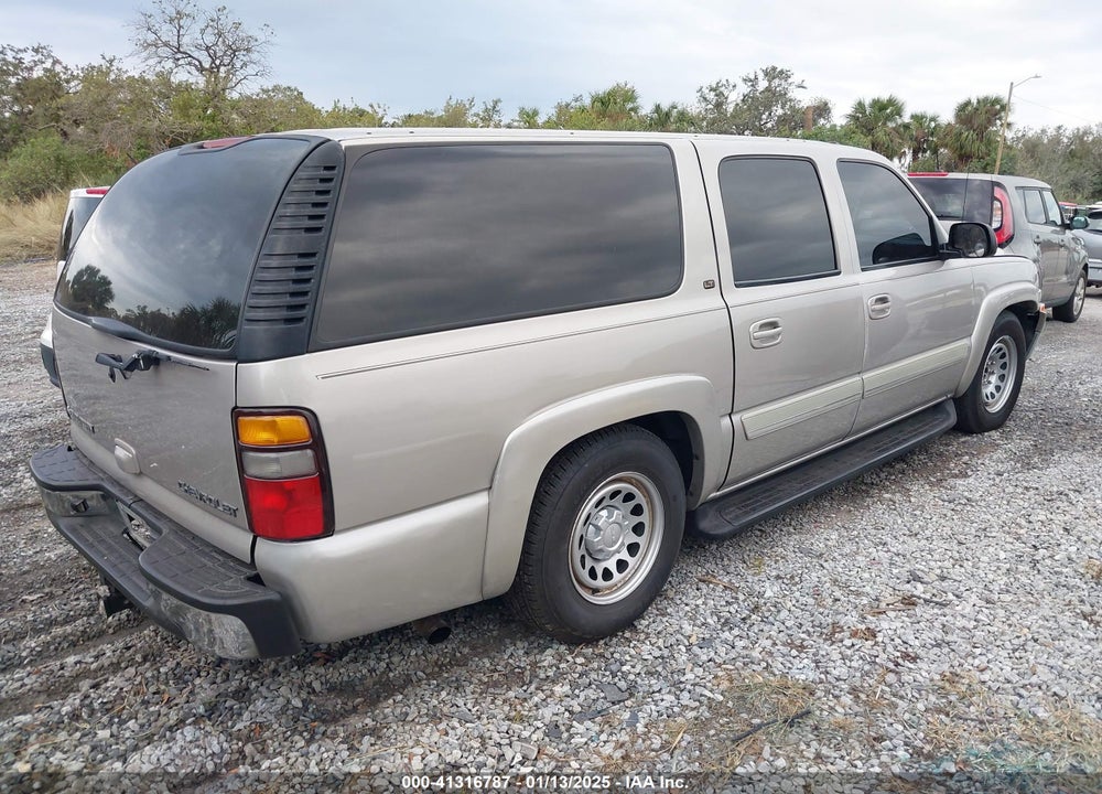 2004 CHEVROLET SUBURBAN 1500 LT VIN: 3GNEC16Z64G300451
