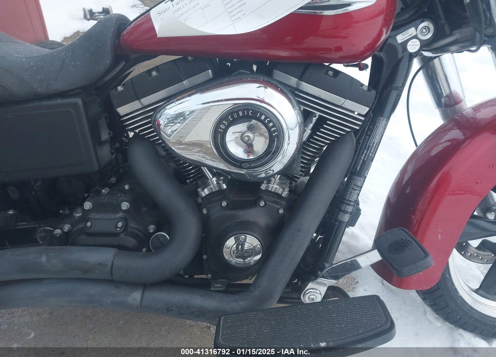 2012 HARLEY-DAVIDSON FLD SWITCHBACK VIN: 1HD1GZM14CC316638