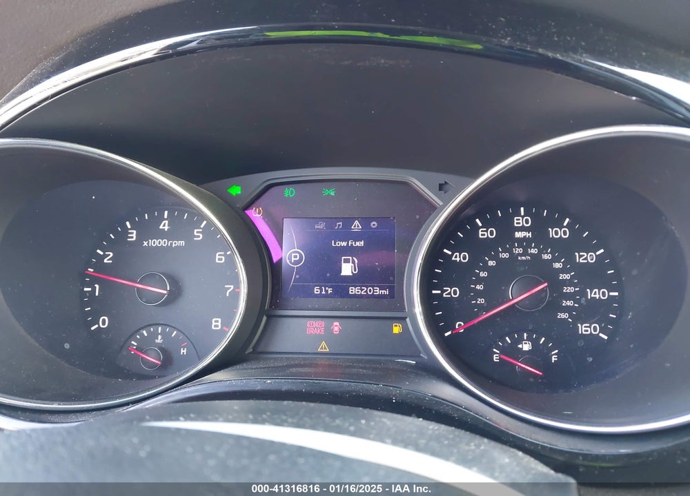 2016 KIA SEDONA EX VIN: KNDMC5C11G6210138
