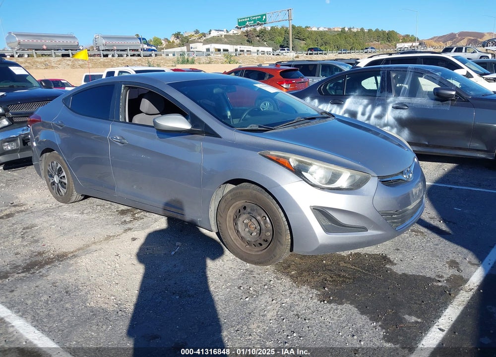 2016 HYUNDAI ELANTRA SE VIN: 5NPDH4AE5GH731645
