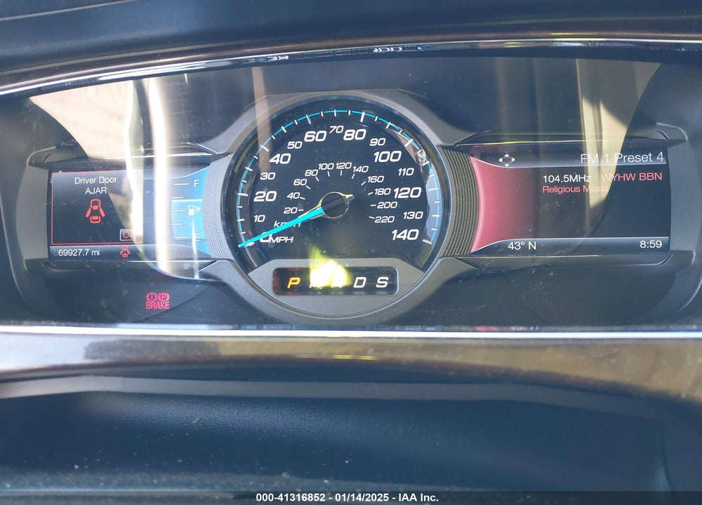 2014 FORD TAURUS LIMITED VIN: 1FAHP2F80EG121056
