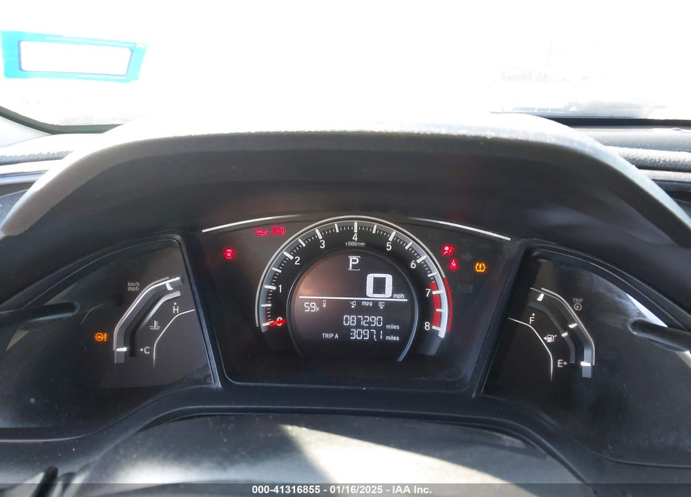 2016 HONDA CIVIC VIN: 19XFC2F50GE098755
