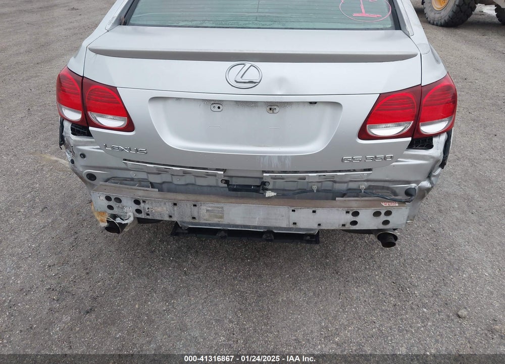 2007 LEXUS GS 350 VIN: JTHBE96S770018804