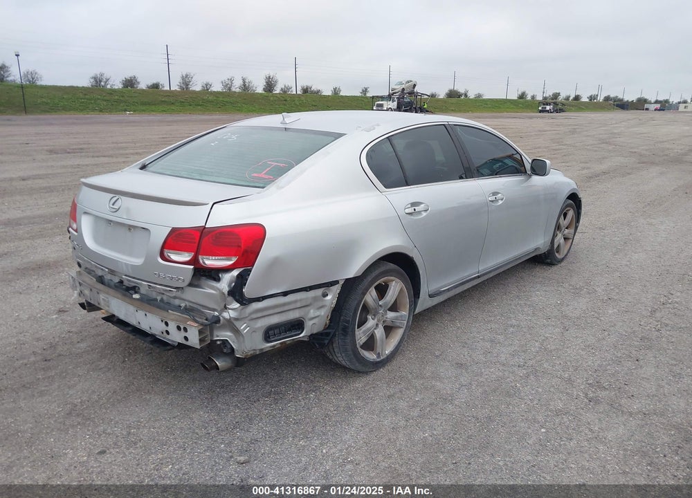 2007 LEXUS GS 350 VIN: JTHBE96S770018804