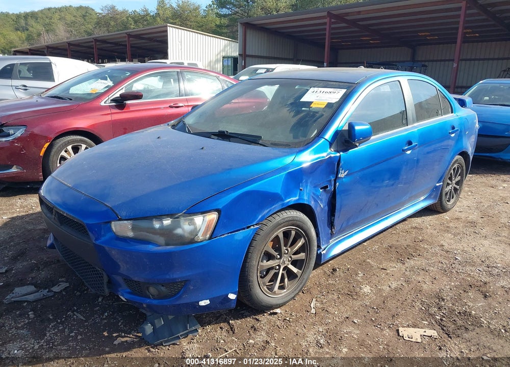 2010 MITSUBISHI LANCER ES VIN: JA32U2FU4AU025625