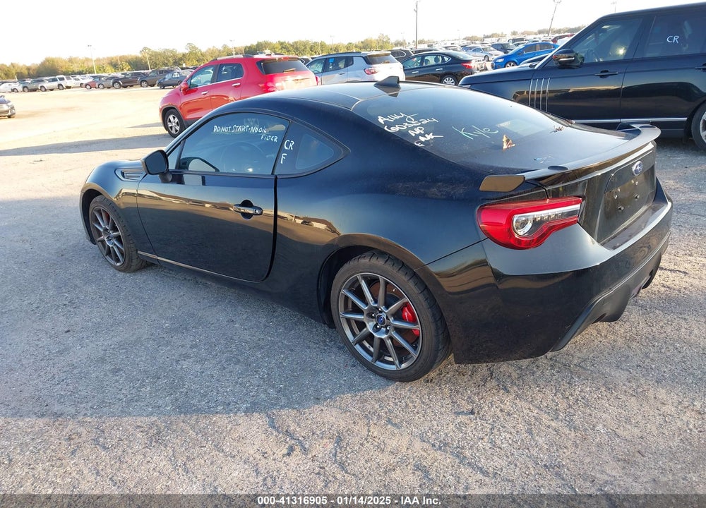 2018 SUBARU BRZ LIMITED VIN: JF1ZCAC17J9603524