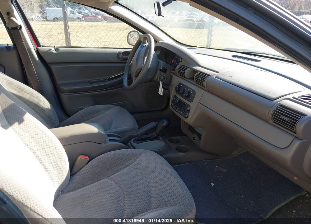 2004 CHRYSLER SEBRING LX VIN: 1C3EL46X14N148082