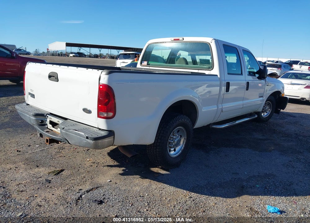 2001 FORD F-250 LARIAT/XL/XLT VIN: 1FTNW20F81ED20031
