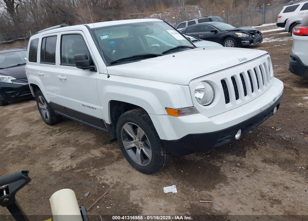 2016 JEEP PATRIOT HIGH ALTITUDE EDITION VIN: 1C4NJRFBXGD545478