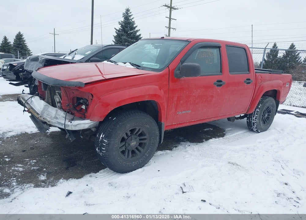 2005 CHEVROLET COLORADO LS VIN: 1GCDT136958213603