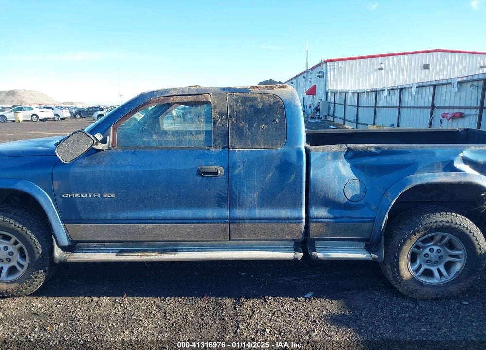 2002 DODGE DAKOTA SLT VIN: 1B7GG42N12S713443