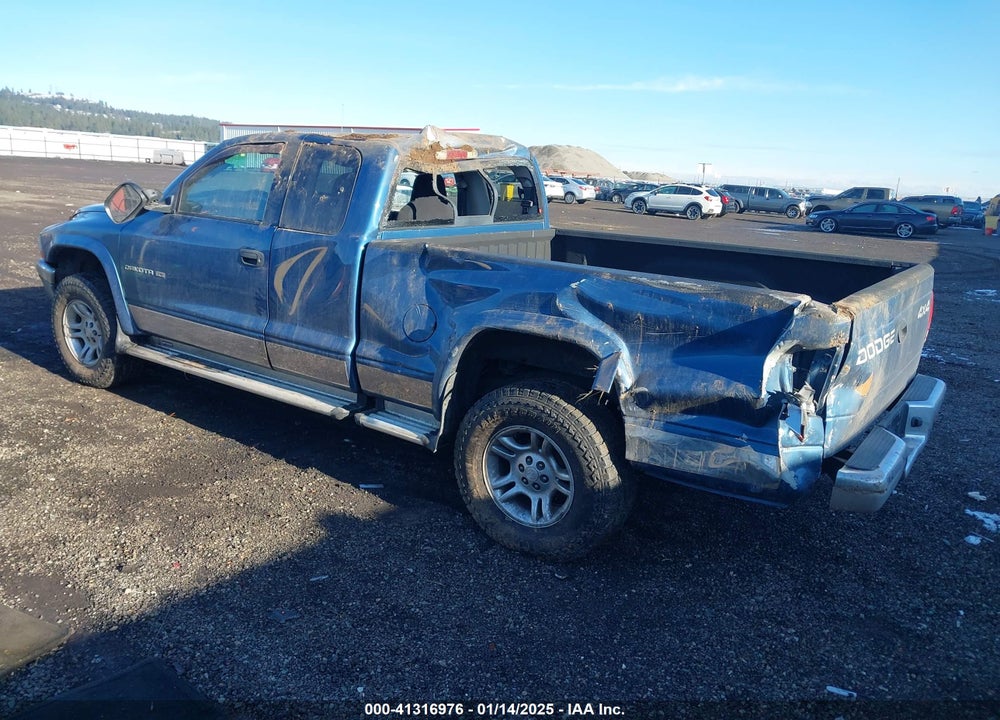 2002 DODGE DAKOTA SLT VIN: 1B7GG42N12S713443