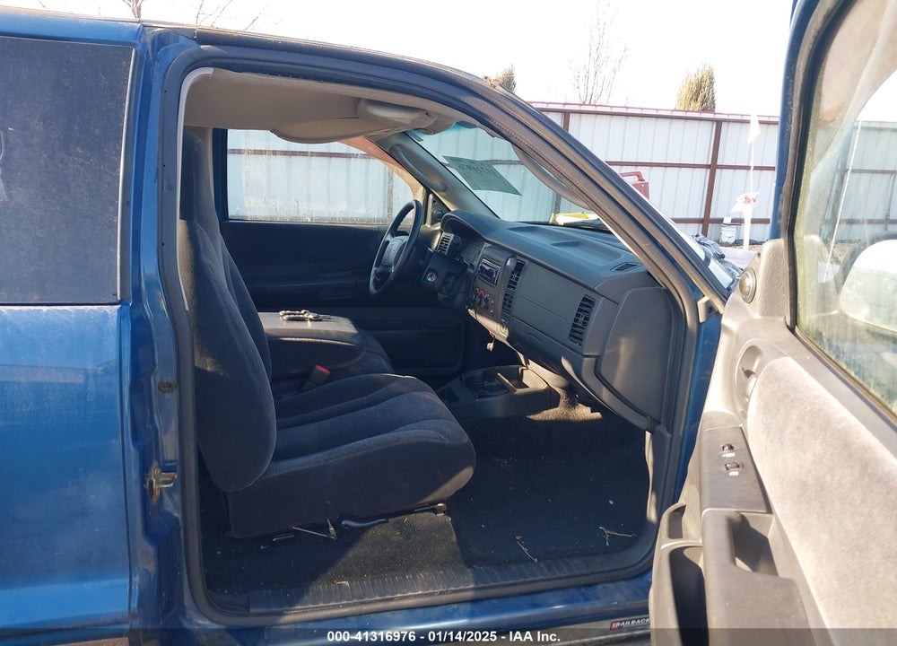 2002 DODGE DAKOTA SLT VIN: 1B7GG42N12S713443