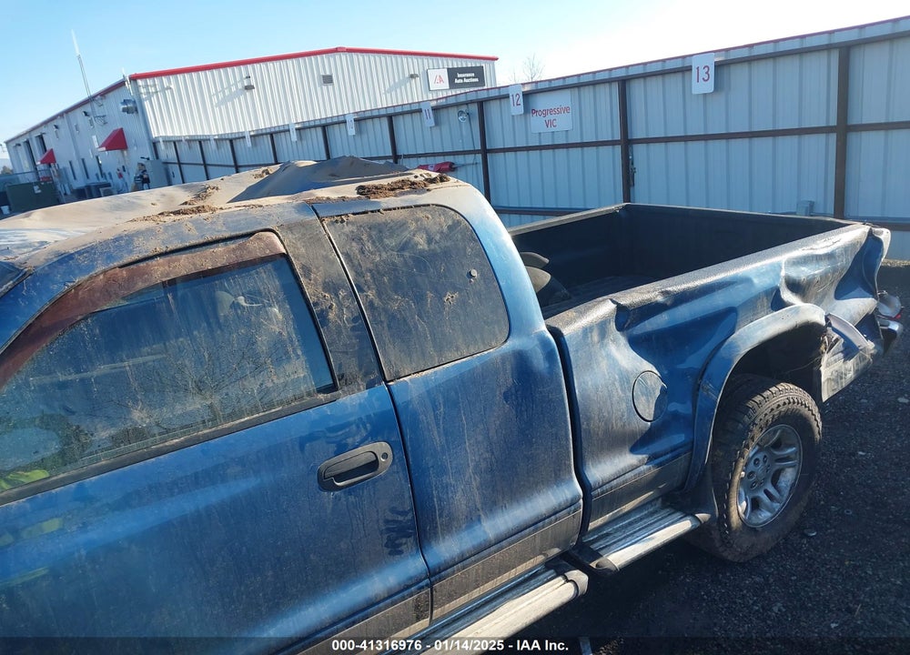2002 DODGE DAKOTA SLT VIN: 1B7GG42N12S713443